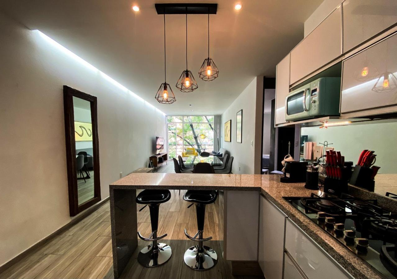 Exclusive Apartment In The Heart Of Mexico City. Esterno foto