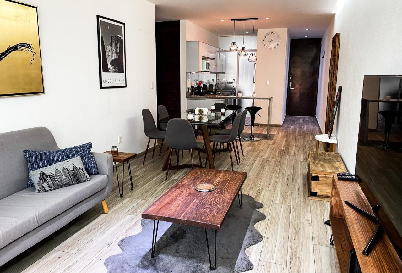 Exclusive Apartment In The Heart Of Mexico City. Esterno foto