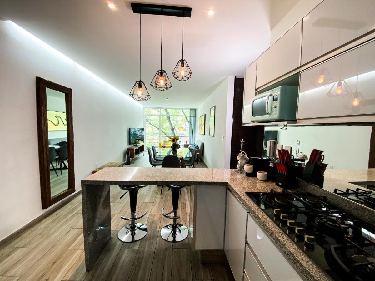 Exclusive Apartment In The Heart Of Mexico City. Esterno foto